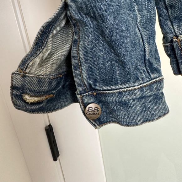 88 Global Vintage Jean Jacket Men’s Large - Picture 14 of 16